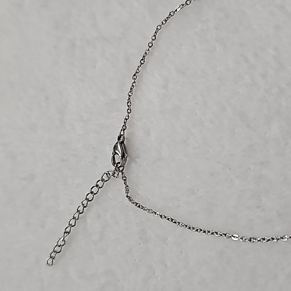 Stethoscope Love Stainless Steel Necklace - Picture 7 of 10